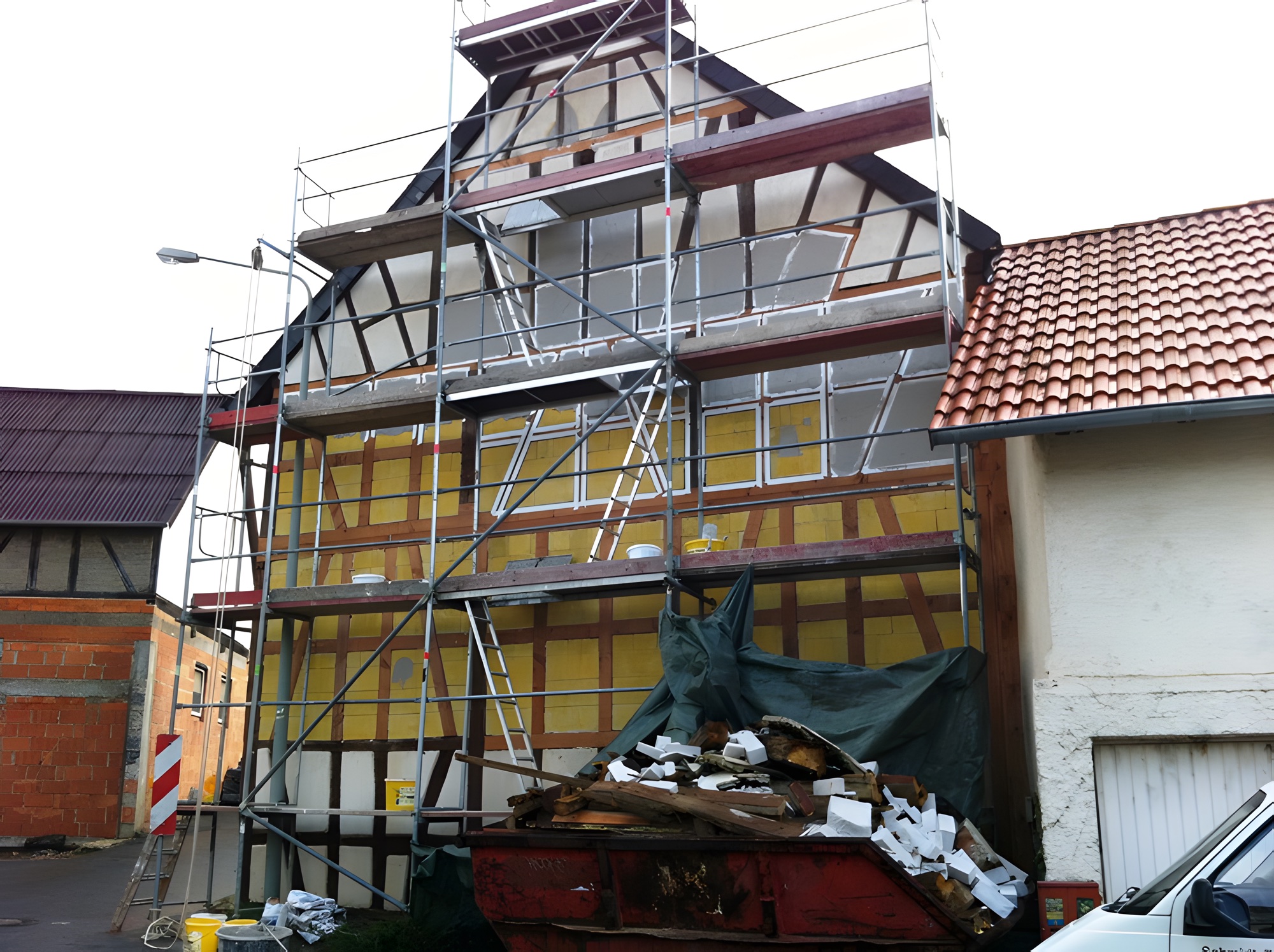 Fachwerksanierung – vorher